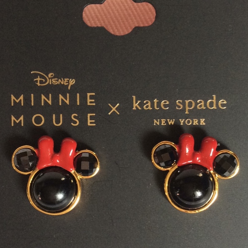 Kate spade Minnie Mouse earrings new - Picture 6 of 6